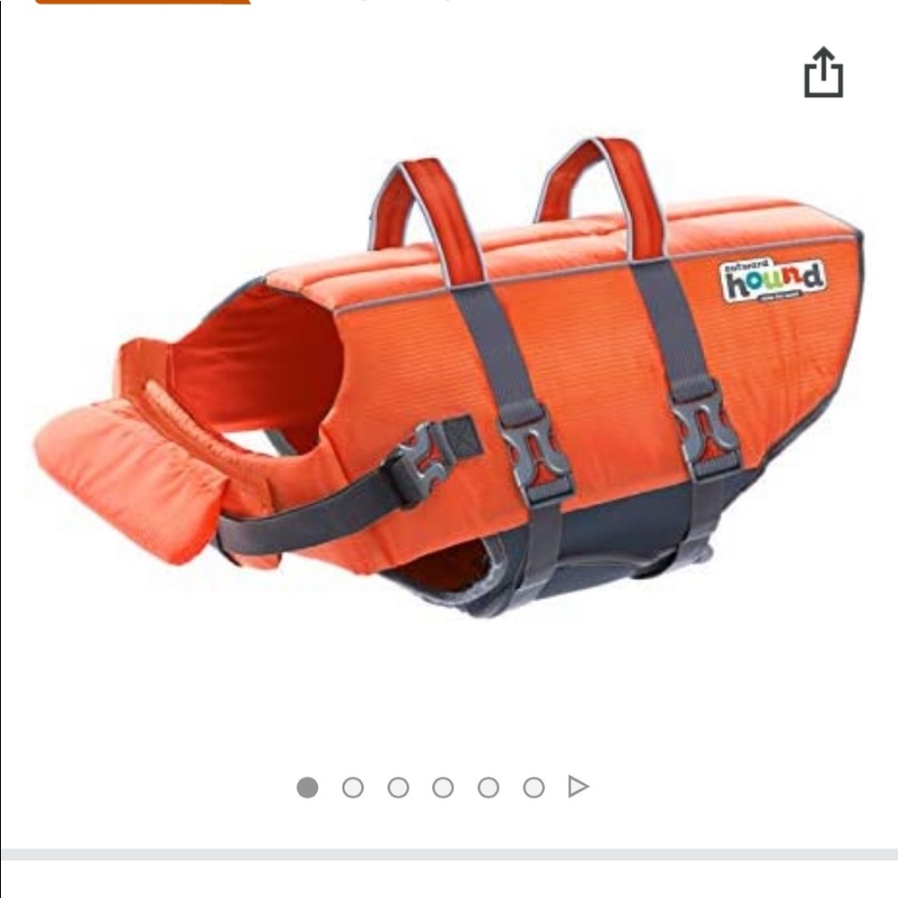Dog life jacket 🐶